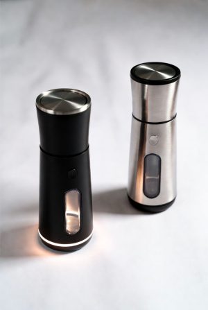 Electric Salt & Pepper Grinder Set